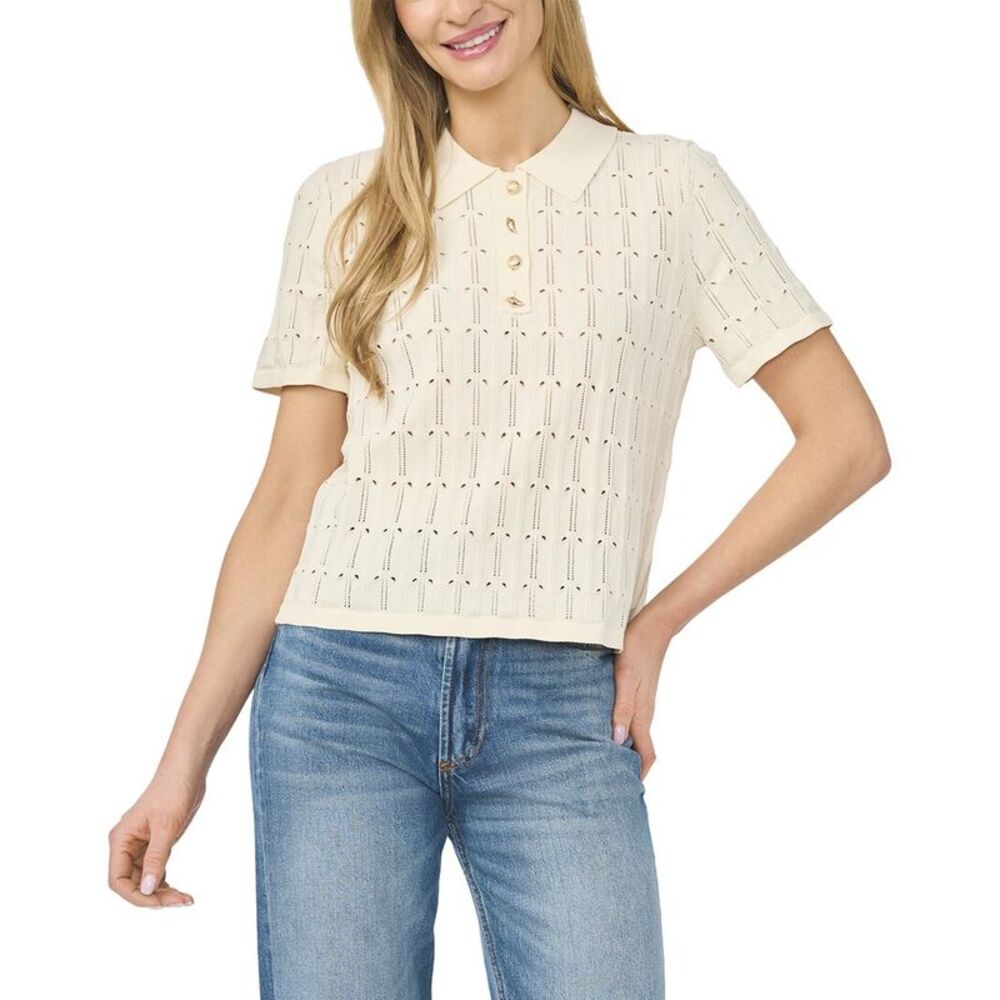 Cece Womens  Sweater, Beige